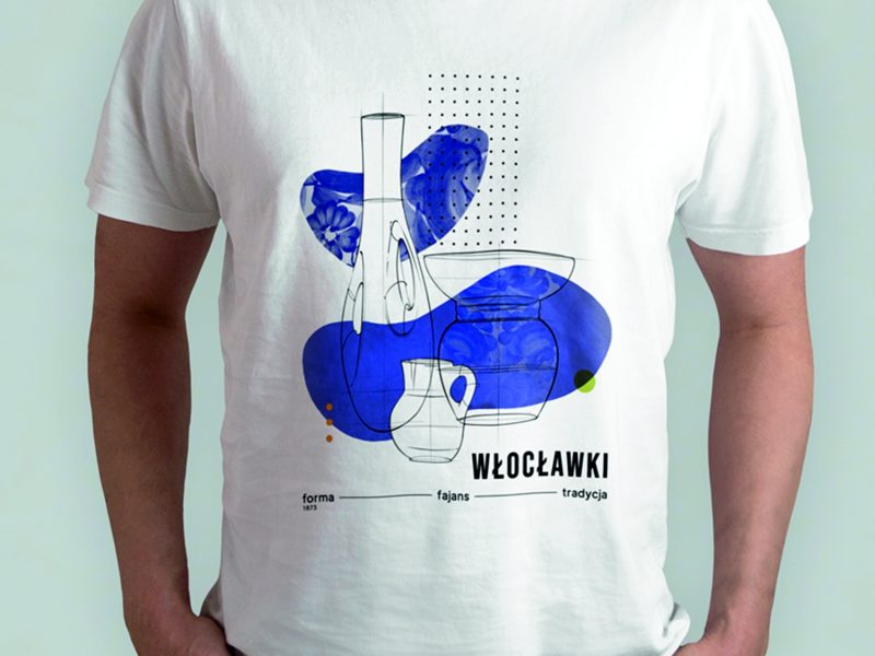 Koszulka zaprojektowana przez Remigiusza Szulca