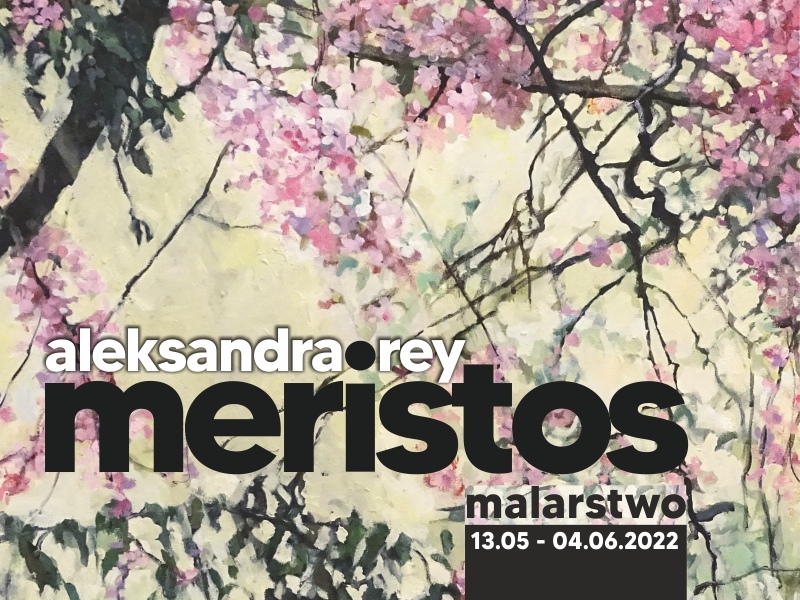Grafika promującą wystawę MERISTOS