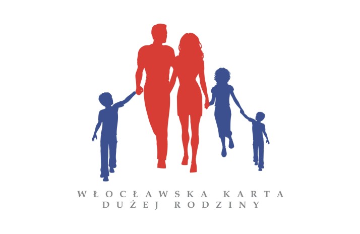 Logo Włocławskiej Karty Dużej Rodziny